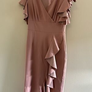 Pink Gold wedding dress